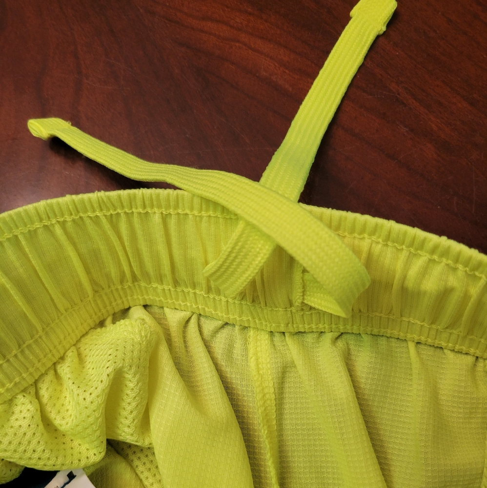 ⭐️ 3/$20 Nike: Boys' Bright Yellow and Teal Athletic Shorts: Size L - Picture 5 of 7